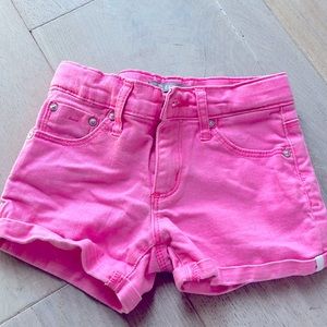 Tractr - Girls bright pink shorts - size 6(girls)
